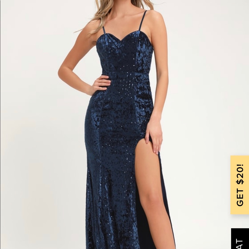 Lulu’s sequin dress